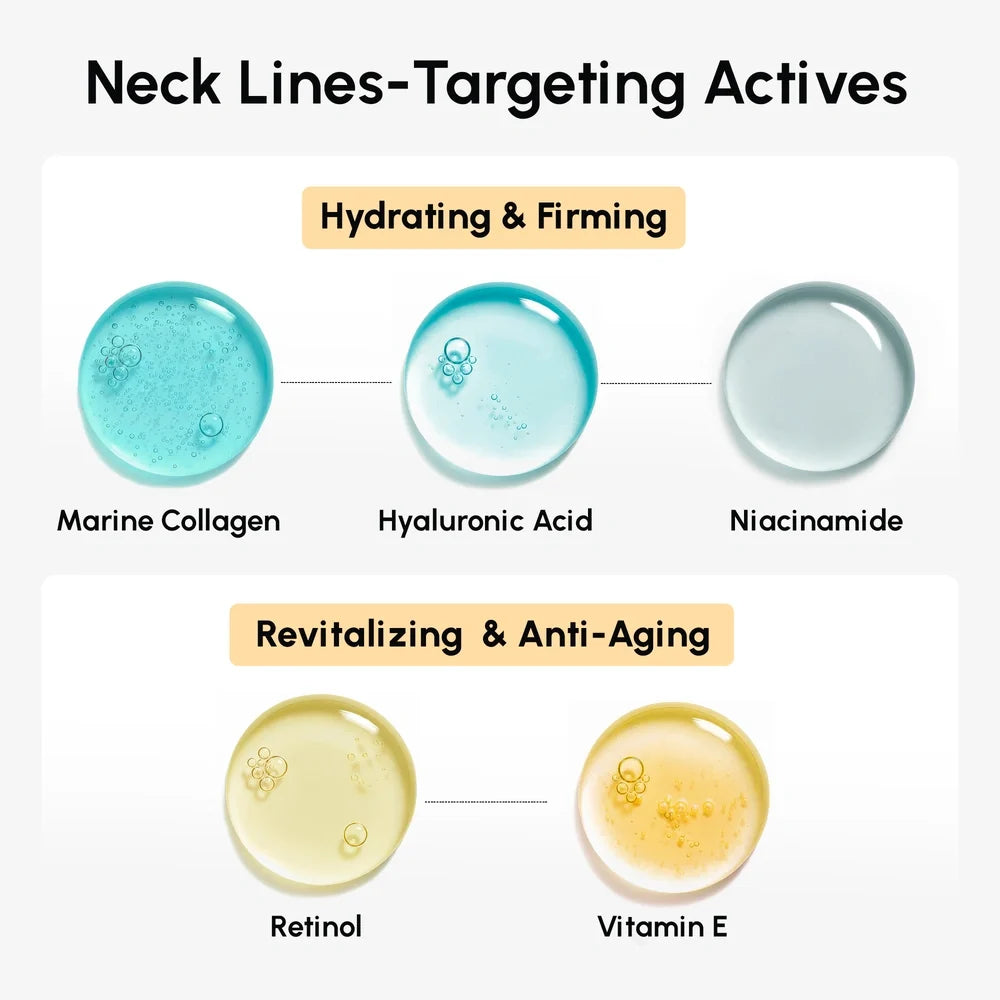 Lifting Neck Wrinkle with Maree Patches