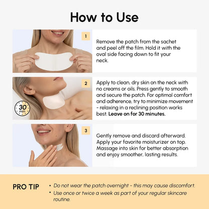 Lifting Neck Wrinkle with Maree Patches