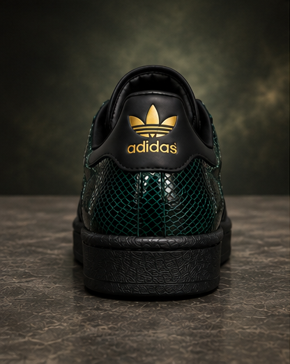 adidas Originals Superstar II Women's – Collegiate Green / Core Black / Gold Metallic
