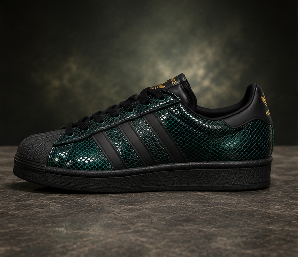 adidas Originals Superstar II Women's – Collegiate Green / Core Black / Gold Metallic