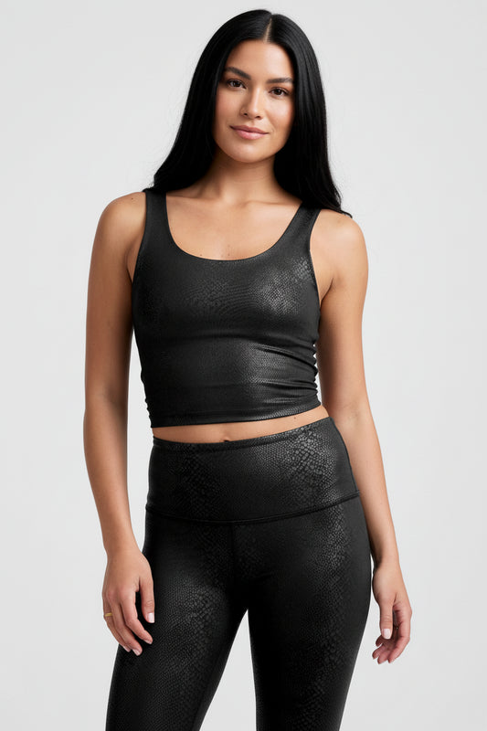 Beyond Yoga - PowerShine Viper Print Tank