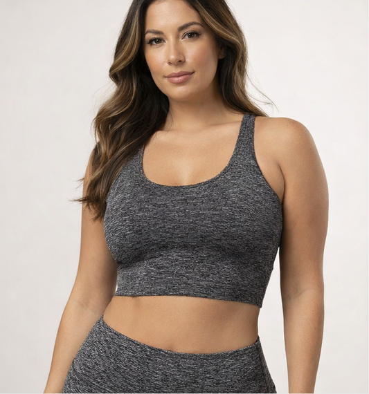 Emily Hsu Limitless Spacedye Crop Bra