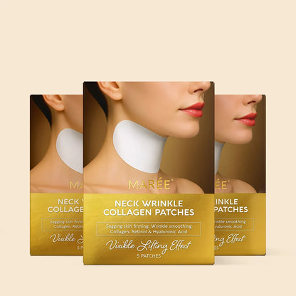 Lifting Neck Wrinkle with Maree Patches