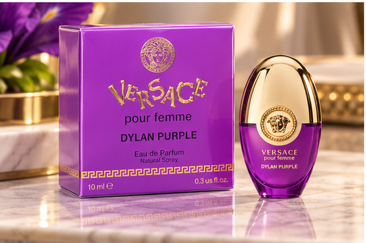 Versace Pour Femme Dylan Purple Eau de Parfum – 10 mL / 0.34 oz